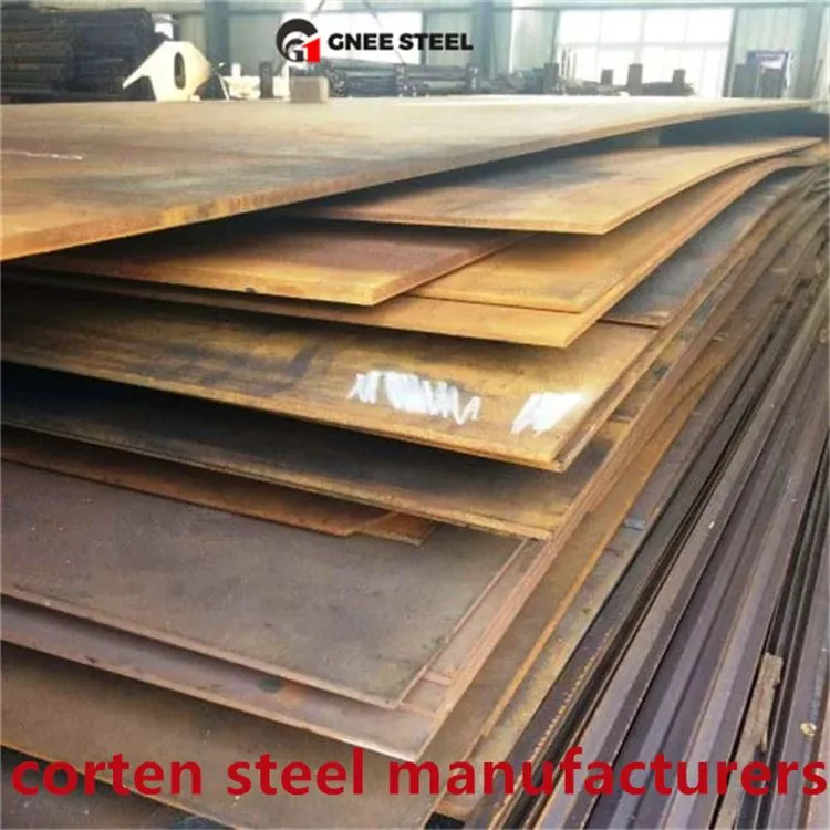 EN10025-5 S355J0W Corten ocelové desky