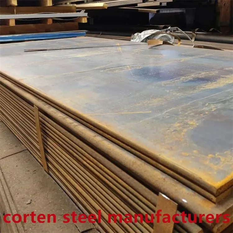 S355K2W zvětrává ocelová deska